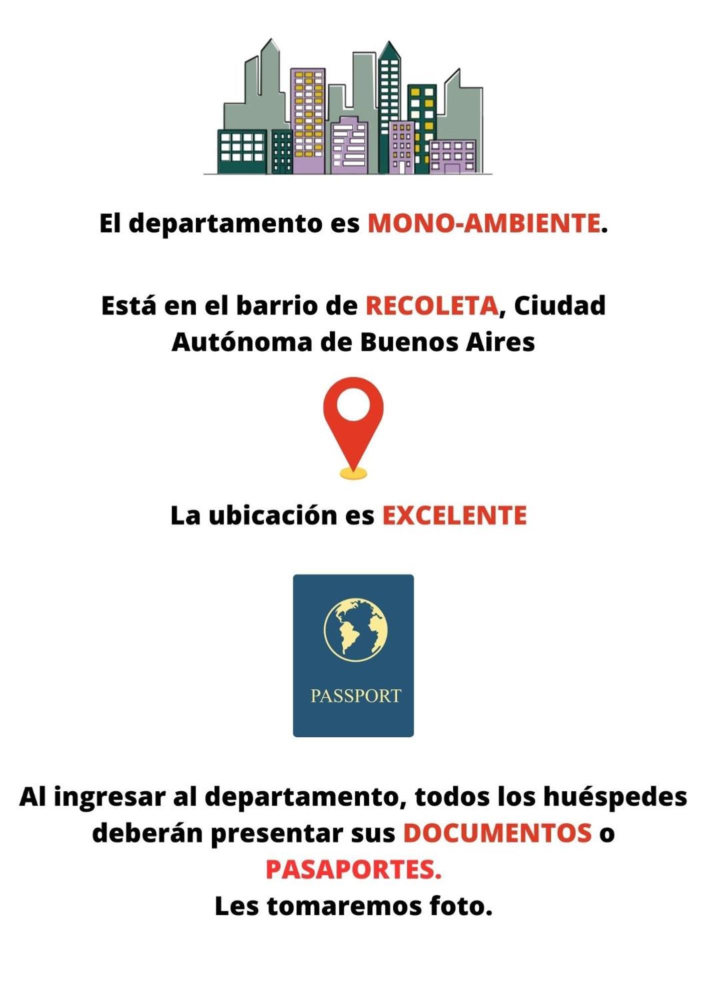 Apartment Libertad Recoleta -ubicacion Estrategica- Buenos Aires
